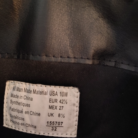 Women's Black Riding boots, Artist, Y2K Vintage Inspired Cowgirl Whimsigoth, fun - Picture 6 of 10